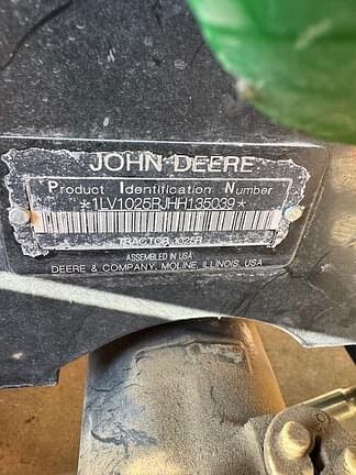 Image of John Deere 1025R equipment image 4