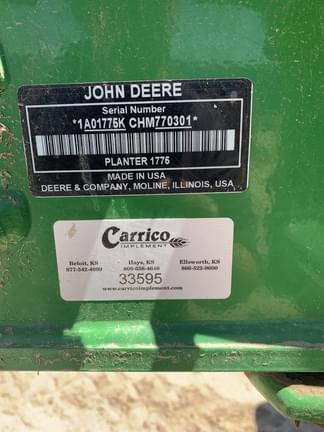 Image of John Deere 1775 equipment image 2