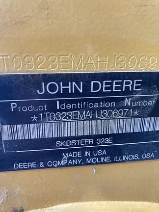 Image of John Deere 323E equipment image 4