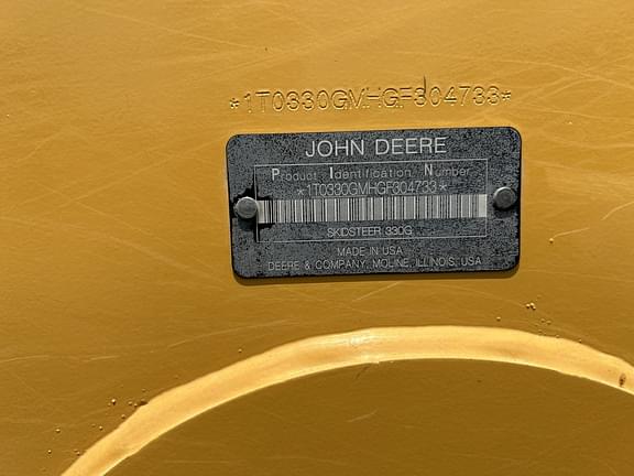 Image of John Deere 330G equipment image 1