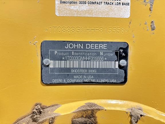 Image of John Deere 333G equipment image 1