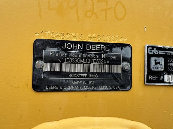 Image of John Deere 333G equipment image 1