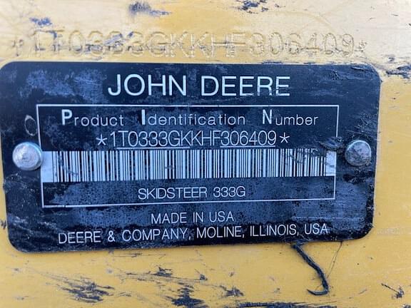 Image of John Deere 333G equipment image 4