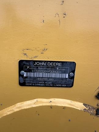 Image of John Deere 333G equipment image 4