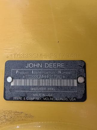 Image of John Deere 333G equipment image 4