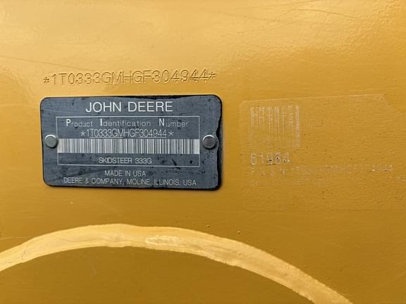 Image of John Deere 333G equipment image 4