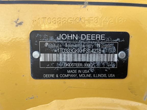 Image of John Deere 333G equipment image 2