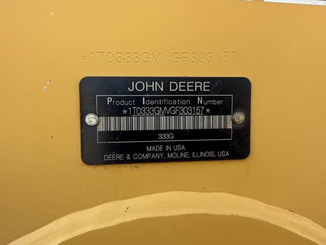 Image of John Deere 333G equipment image 4
