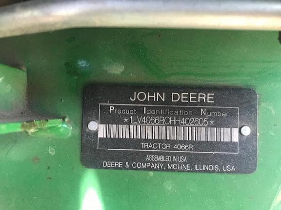 Image of John Deere 4066R equipment image 4