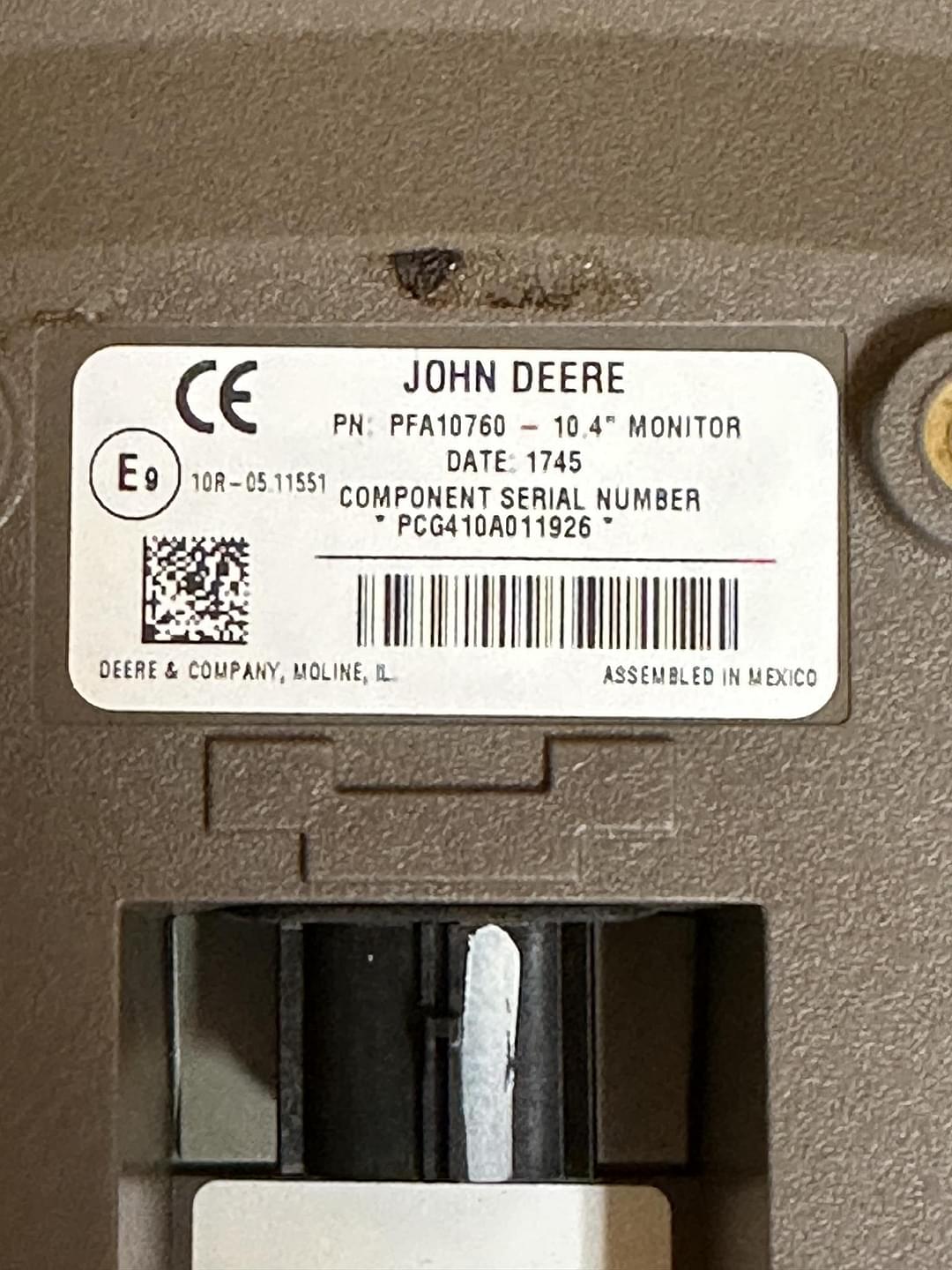 Image of John Deere 4600 CommandCenter Image 1