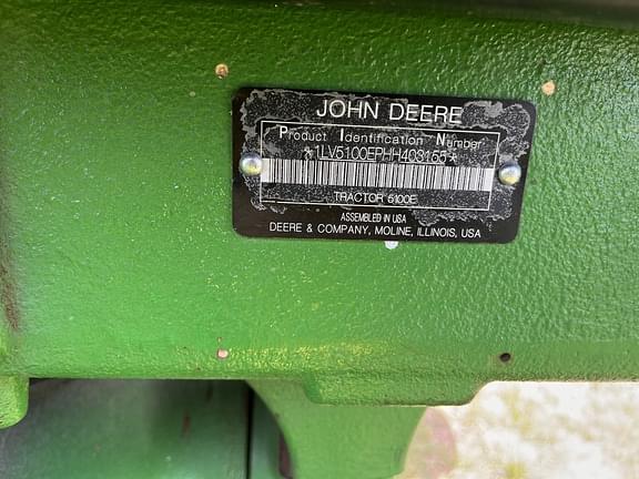 Image of John Deere 5100E equipment image 2