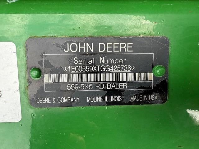 Image of John Deere 559 equipment image 4