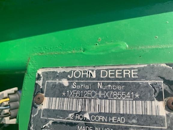 Image of John Deere 612FC equipment image 2