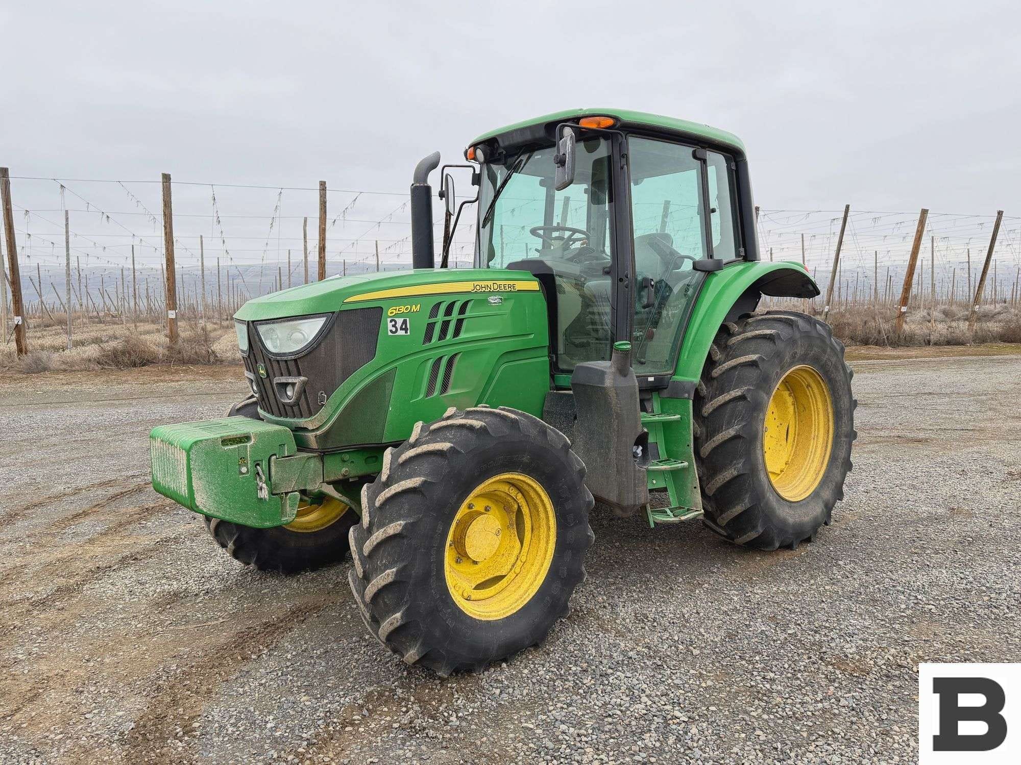2017 John Deere 6130M Equipment Image0