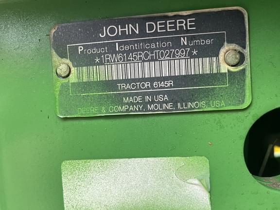 Image of John Deere 6145R equipment image 3