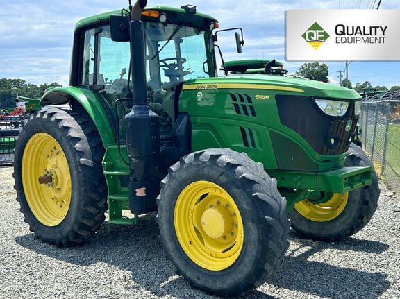 SOLD - 2017 John Deere 6155M Stock No. 541224 Tractors with 5,724 Hrs ...
