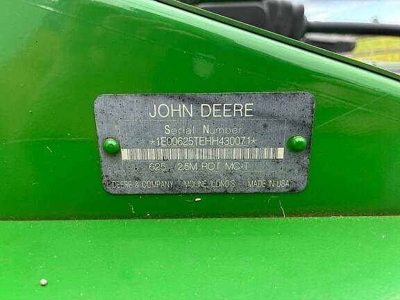 Image of John Deere 625 equipment image 4