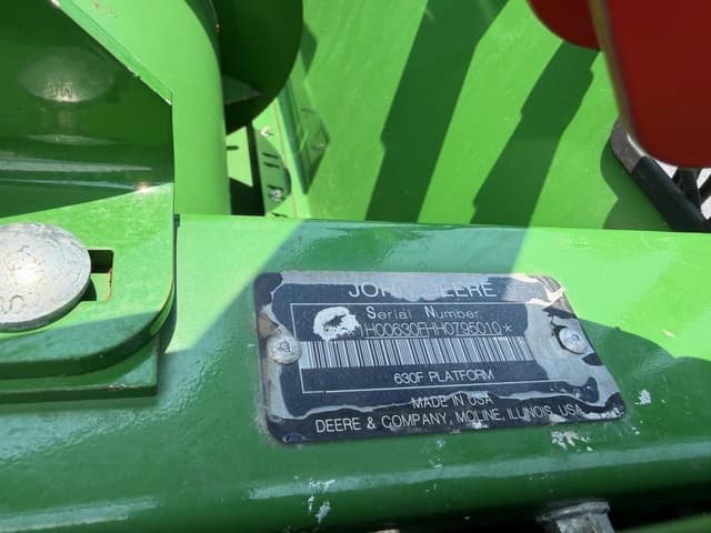 Image of John Deere 630F equipment image 1