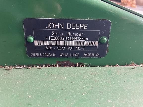 Image of John Deere 635 equipment image 4