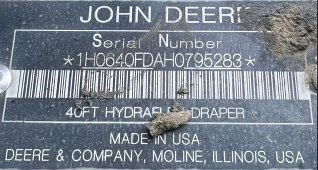 Image of John Deere 640FD equipment image 1