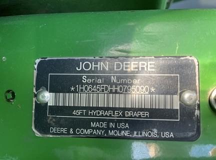 Image of John Deere 645FD equipment image 1