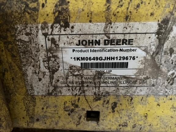 Image of John Deere 649 equipment image 4