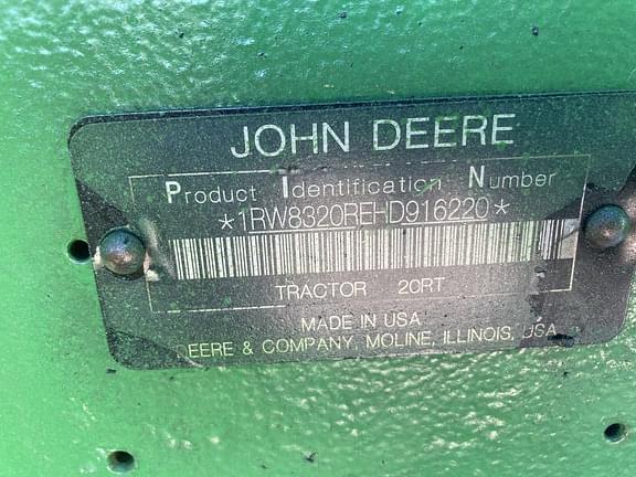 Image of John Deere 8320RT equipment image 1