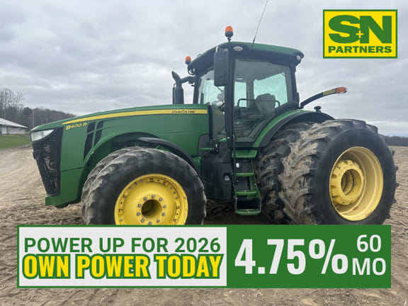 2017 John Deere 8400R Equipment Image0