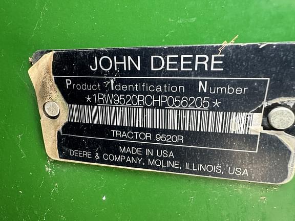 Image of John Deere 9520R equipment image 2