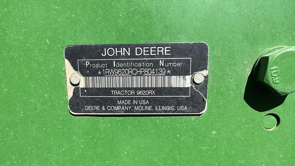 Image of John Deere 9620RX equipment image 1