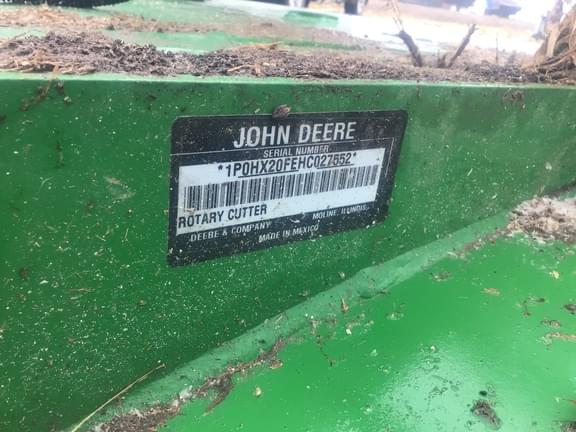 Image of John Deere HX20 equipment image 4