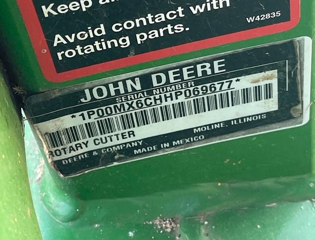 Image of John Deere MX6 equipment image 4