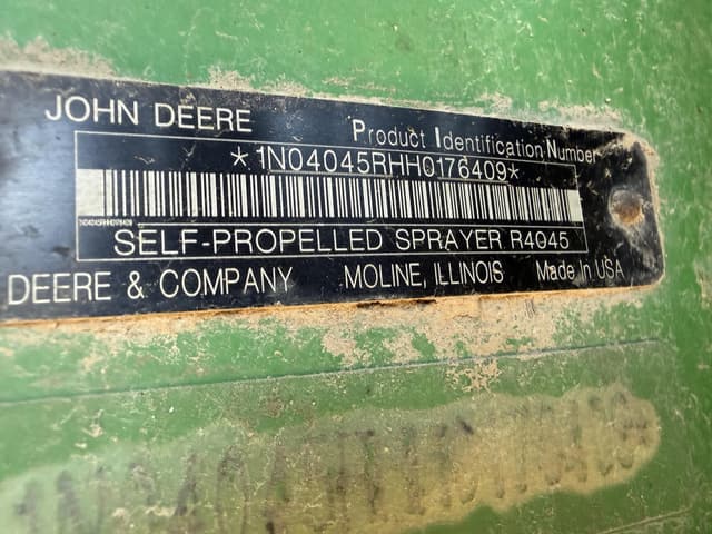 Image of John Deere R4045 equipment image 1