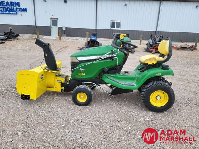 Image of John Deere X354 equipment image 4