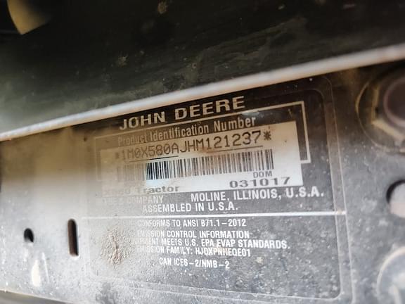 Image of John Deere X580 equipment image 2