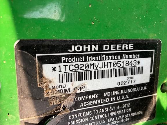 Image of John Deere Z920M equipment image 4