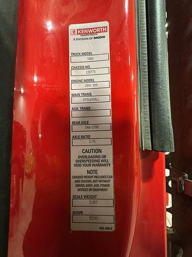 Image of Kenworth T880 equipment image 1