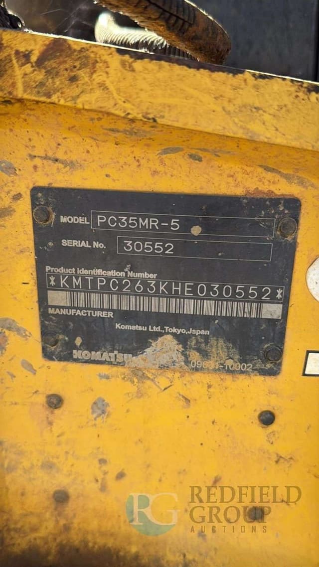 Image of Komatsu PC35MR equipment image 3