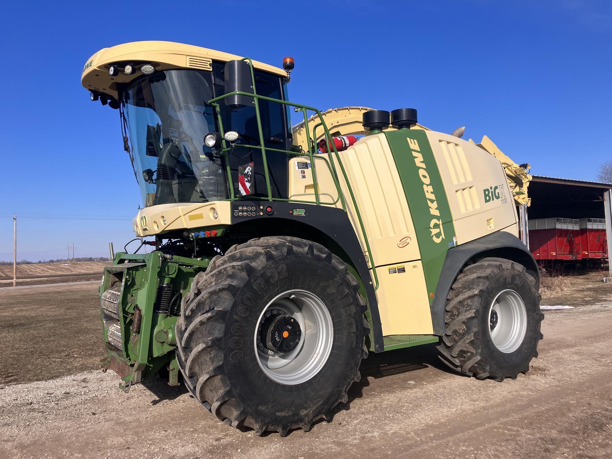 2017 Krone Big X 1100 Equipment Image0