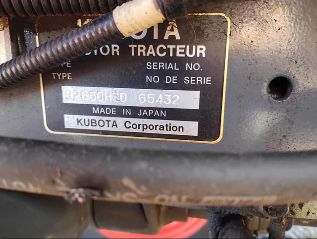 Image of Kubota B2650 equipment image 2