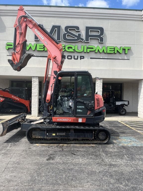 2017 Kubota KX080-4 Equipment Image0