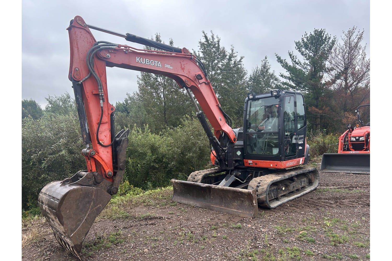 2017 Kubota KX080-4 Equipment Image0