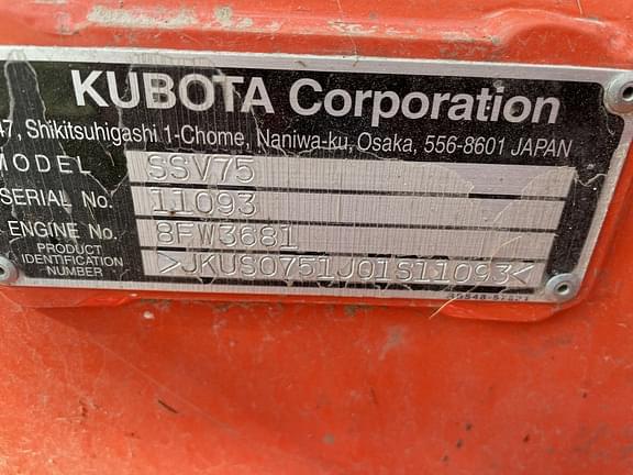 Image of Kubota SSV75 equipment image 2