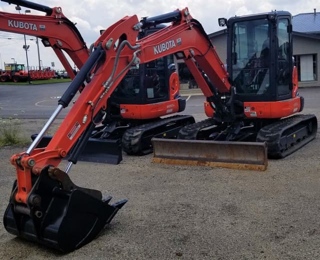 Image of Kubota U55-4 equipment image 2