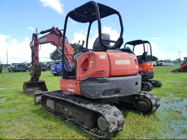 Image of Kubota U55-4 equipment image 3