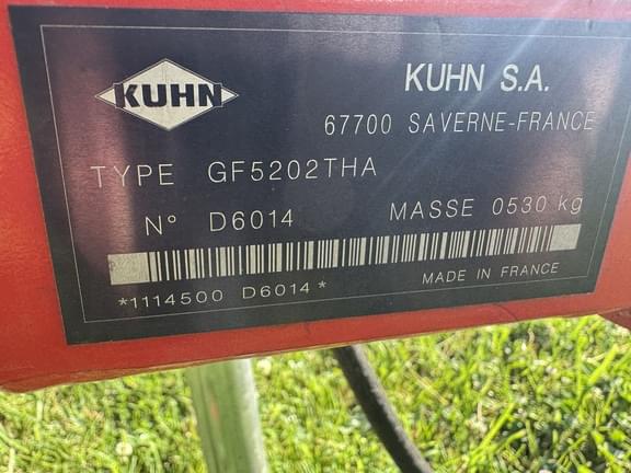Image of Kuhn GF5202THA equipment image 1