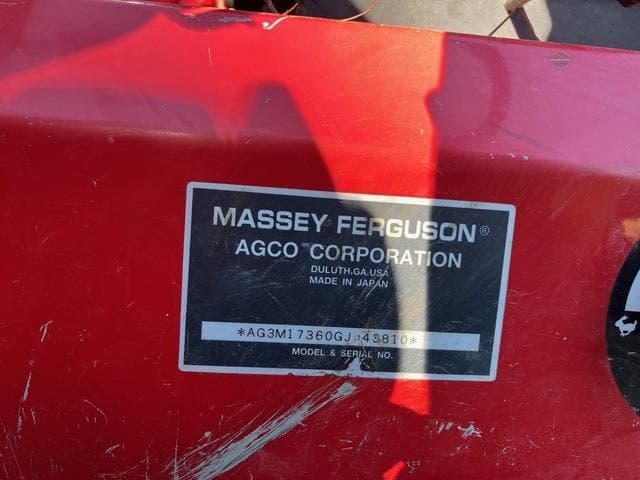 Image of Massey Ferguson 1736 equipment image 4