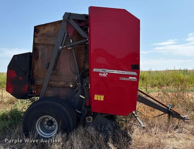 Image of Massey Ferguson Hesston 2956 equipment image 3