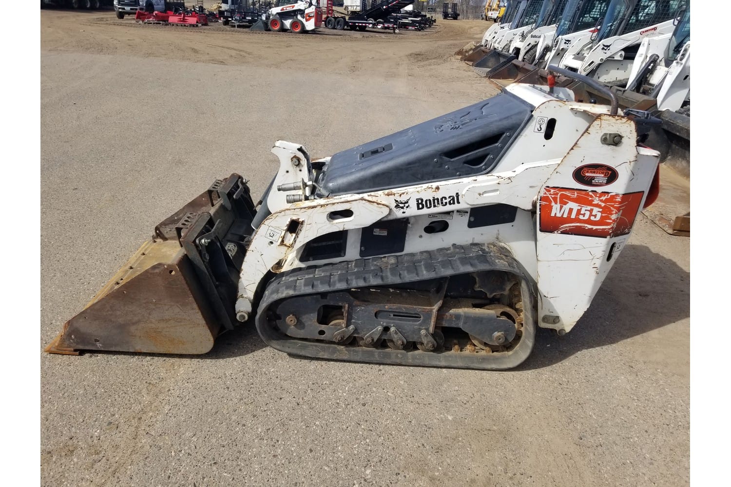 2017 Bobcat MT55 Equipment Image0