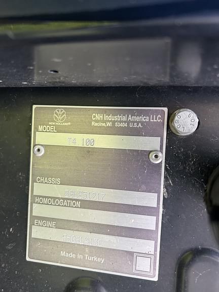 Image of New Holland T4.100 equipment image 1